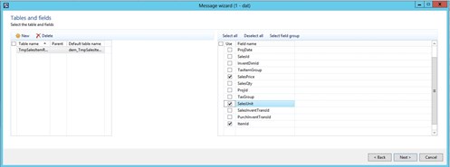 Export data with Connectivity Studio for Dynamics AX