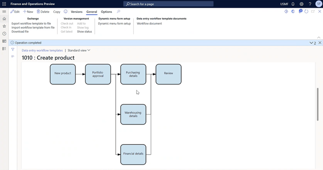 Adding parallel steps in D365 workflows using Data Entry Workflow